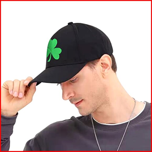 St Patrick\'s Day Shamrock Baseball Cap Cotton Adjustable UV Protection Hat main image 4